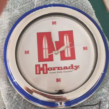 19 Inch Double Decor Neon Clock Light Wall Clocks Wholesale Supplies