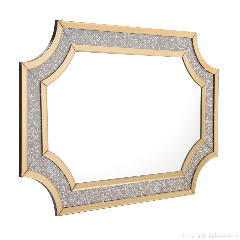 Miroir brun de forme spéciale miroir