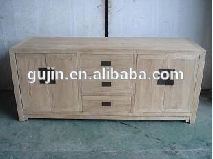 ming style natural wood sideboard buffet cabinet tv stands media console