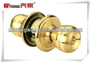 brass knob lock