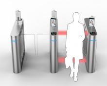 Ai Biometrics Face Recognition Temperature Measuring Device