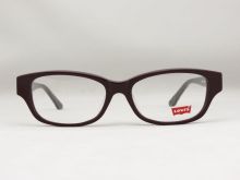Custom Made Red Reading Eyeglass Frames With Logo Levis Ls06135 52-16-145 C03