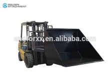 fork mounted forklift scoops