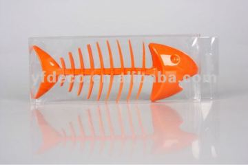 lovely pvc fish bone soap dish