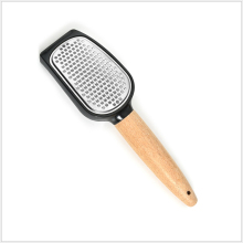 Custom Wooden Handle Stainless Steel Graters for Kitchen: Cheese & Vegetable Grating Tools