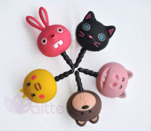 on stock Universal earphone jack plug cartoon design