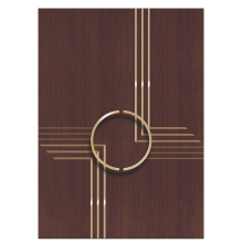security veneer laminated wood door