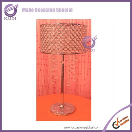 K4350 Latest wedding decorationtall wedding crystal pillar stand&flower stand centerpieces