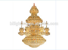 Kristal chandeliers Sheraton hotel lobby crystal grand lighting