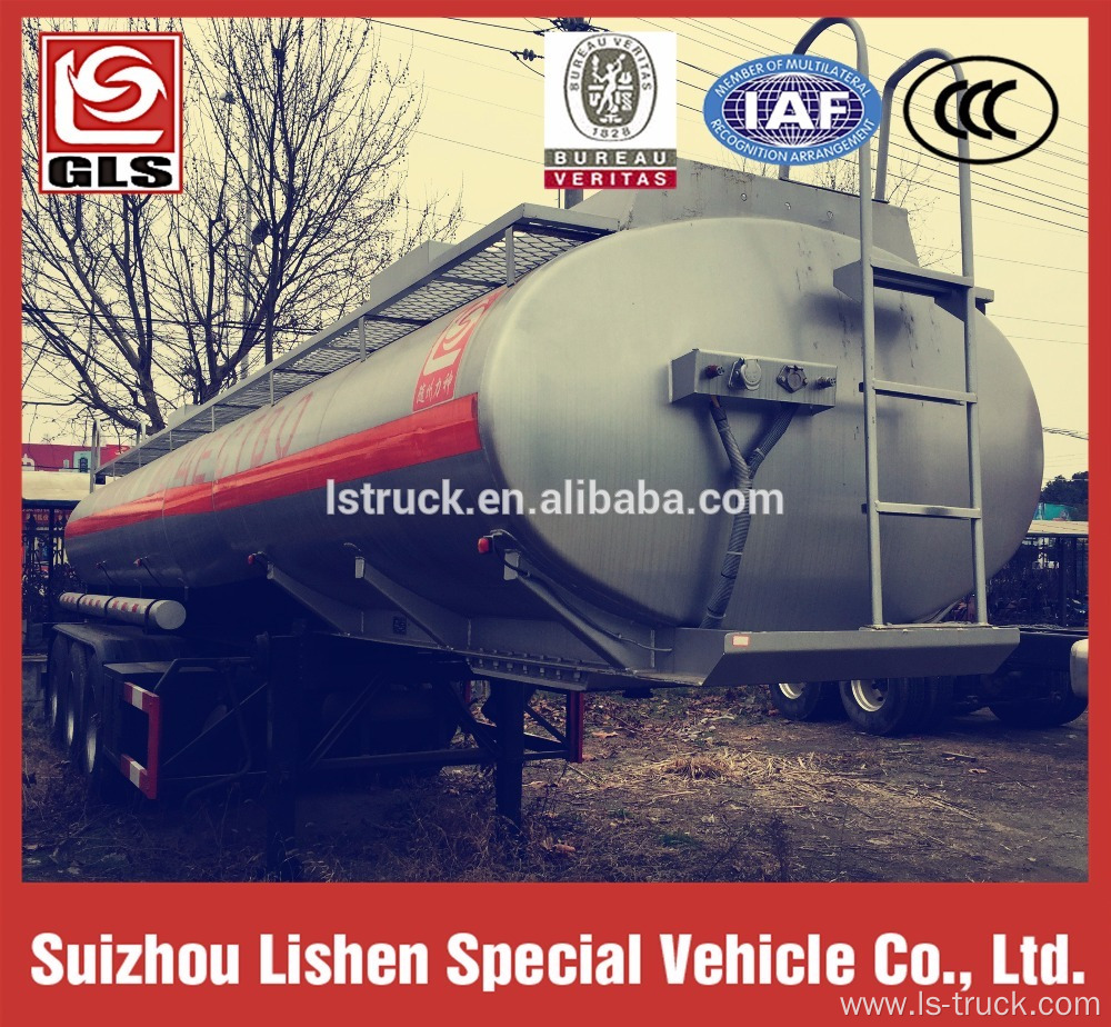 Hydrochloric acid tank trailer 35,000L