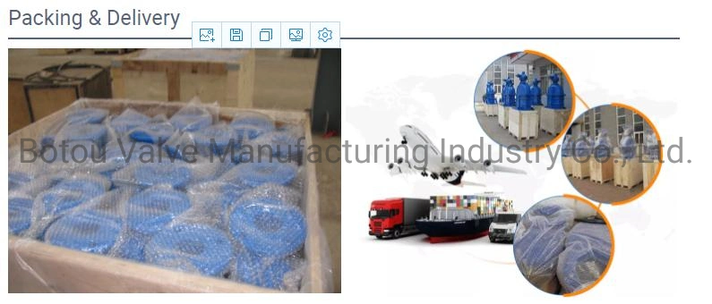 Válvulas de portão desligadas de ferro dúctil de boa qualidade por 20 anos de fabricação