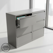 Powder Coating for Storage Systems Cabinetry