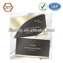 Rite custom-made metal visiting card