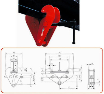 Beam Clamps Lifting Rail Holder Wholesale