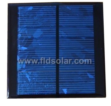 1.2W polycrystalline square solar panel