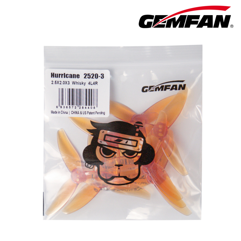 GEMFAN 2.5-inch Three-blade Propeller for FPV Drones