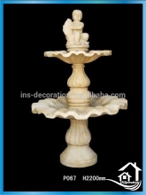 Bronze angels fountain