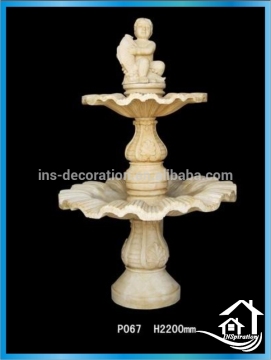 Bronze angels fountain