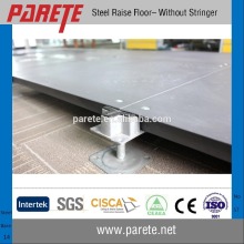 Bare finish access floor system