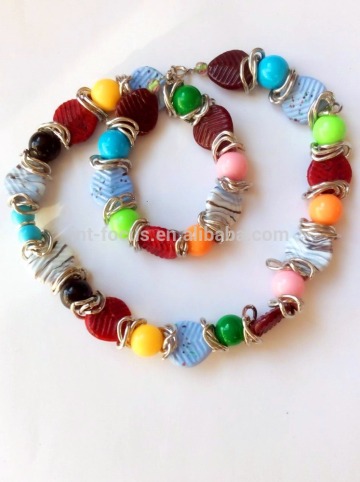 Chunky Statement Necklace, Latest Design Fashion Necklace (FN-079)