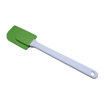 kitchen utensil set plastic handle silicone spatula