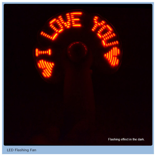 dazzling led light abs usb case fan