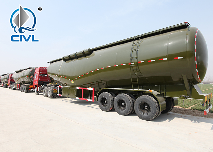 Semi-remorque de ciment en vrac 18 Bulk Cement Semi Trailer 18