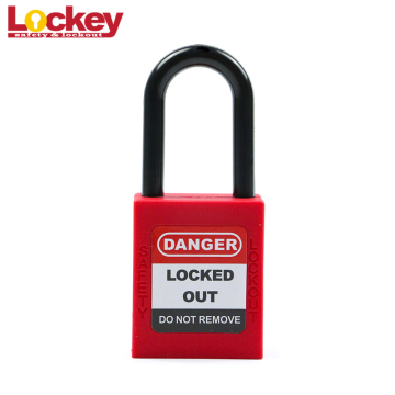 38mm Plastic Shackle Keyed alike Padlock