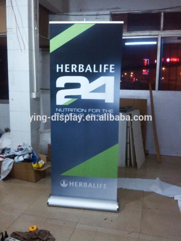 tradeshow booth display roller banner stand