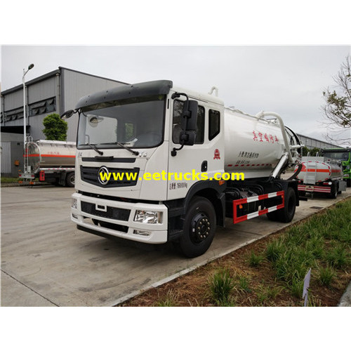 Vacuum 9000L 4x2 Sewage Suction Trucks