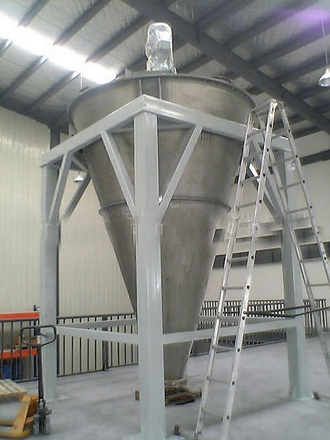 conical double screw mixer chemical blender