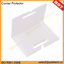 White color clear plastic corner protectors/clear plastic corner protectors/sharp corner protectors