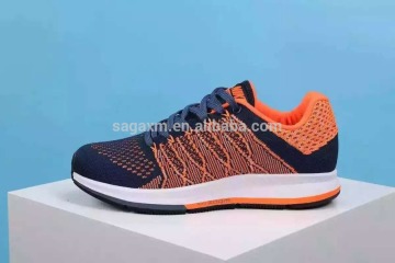 Men flyknit sport shoe running &running sport shoes