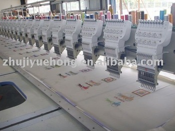 Flat embroidery machine