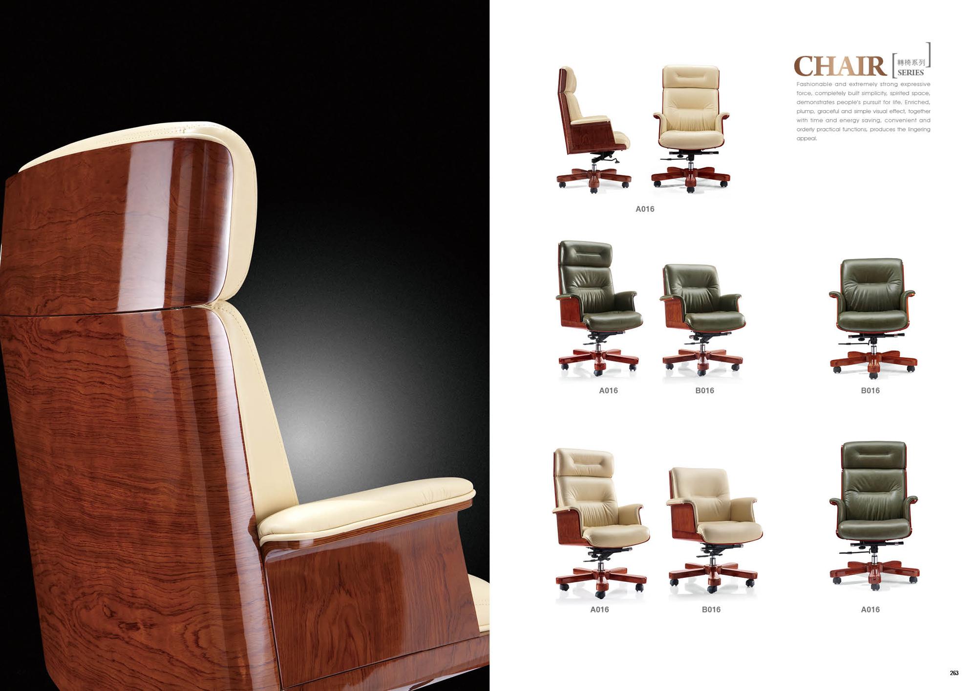 HAOSEN A016 high quality green luxury leather office chair