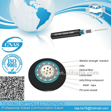 GYXTS-6core Single model/multi model optical fiber cable GYXTS