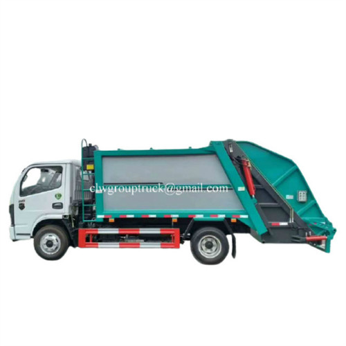 5cbm 8cbm 12cbm Compactor Trash Can รถขนขยะ