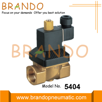 High Pressure Normally Open Brass Solenoid Valve 1''