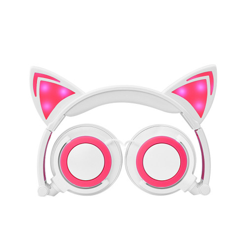 New Arrival Cat Ear headphone With LED Light