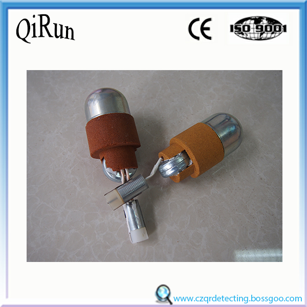 compound probe for sample and temperature