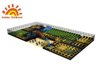 Multiplay rectangle Trampoline Park