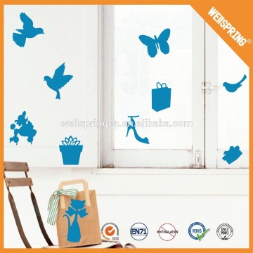 New product reflective self-adhesive wall stickers glass home decor baby room