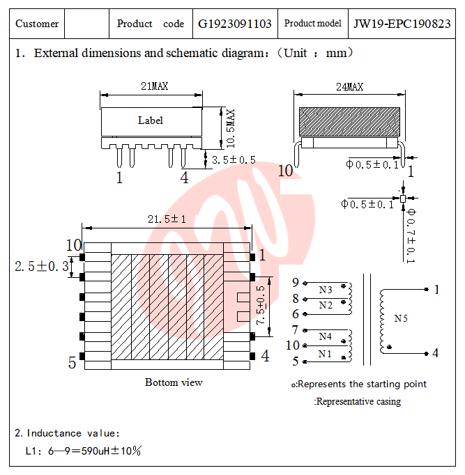 JW19-EPC190823 JW19-EPC190823
