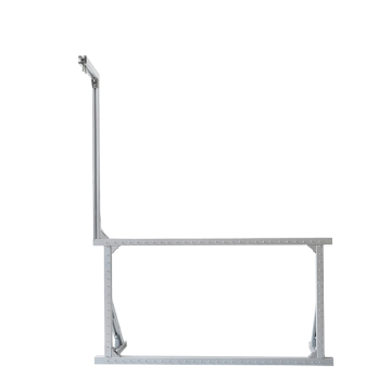 Professional Silver Tufted Rug 90x10cm Frame