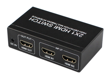 Best HDMI Switcher with Remote Control 2 x 1