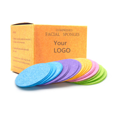 Compressed Cellulose Sponge Facial Cleansing Sponges