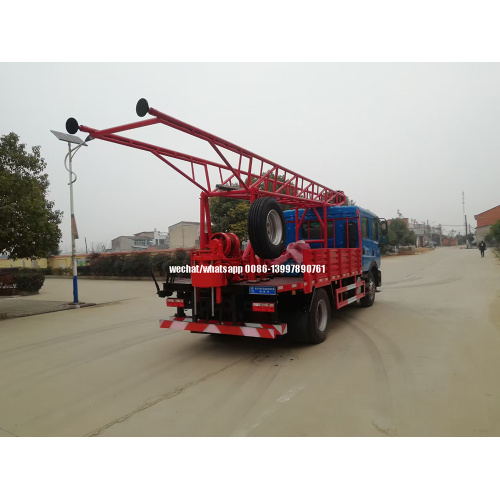 Camión de perforación de agua de exploración geológica Dongfeng D9