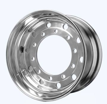 New Silver Aluminium Truck Wheel Rims 22.5x14.00 Forged Alloy Rims