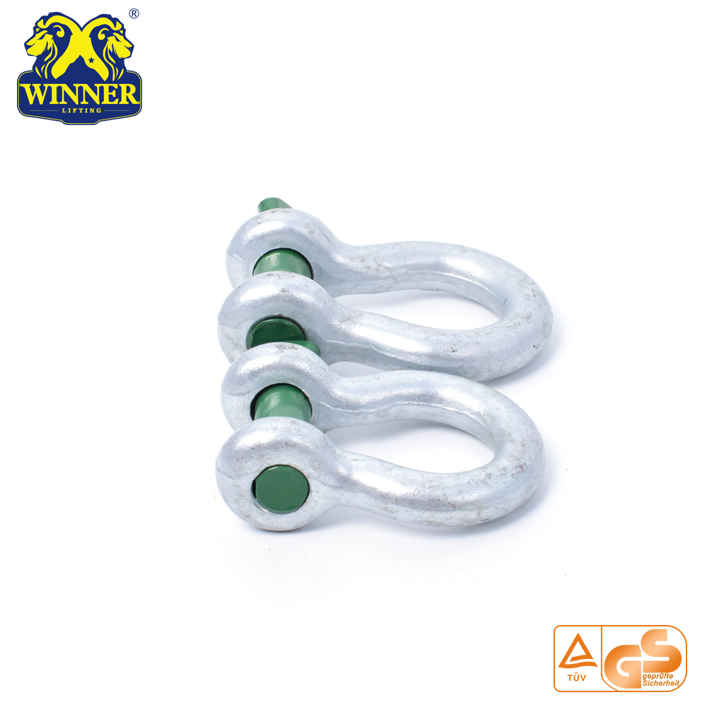 2T Galvanized U Shackles