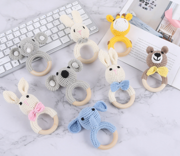 Animal Natural Beech Wood Tooth Toy